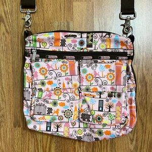 LeSportsac Pink Poodle Bag